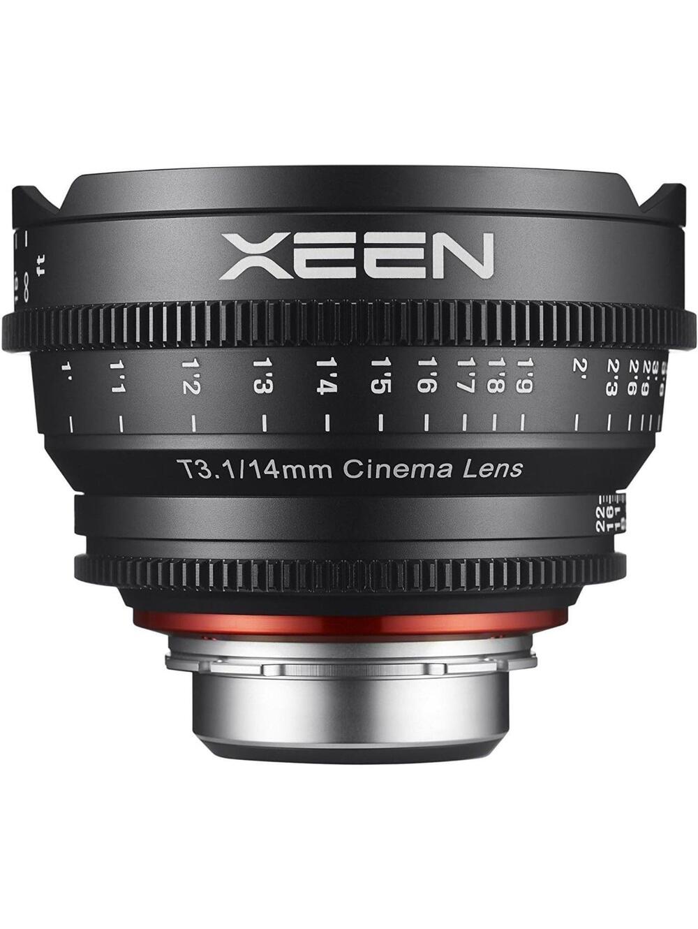 Rokinon Xeen 14mm T3.1 Cine Lens MFT Mount – Pro Wide Angle Manual Focus